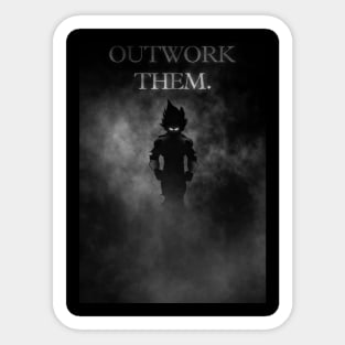 OUTWORK Them Sticker